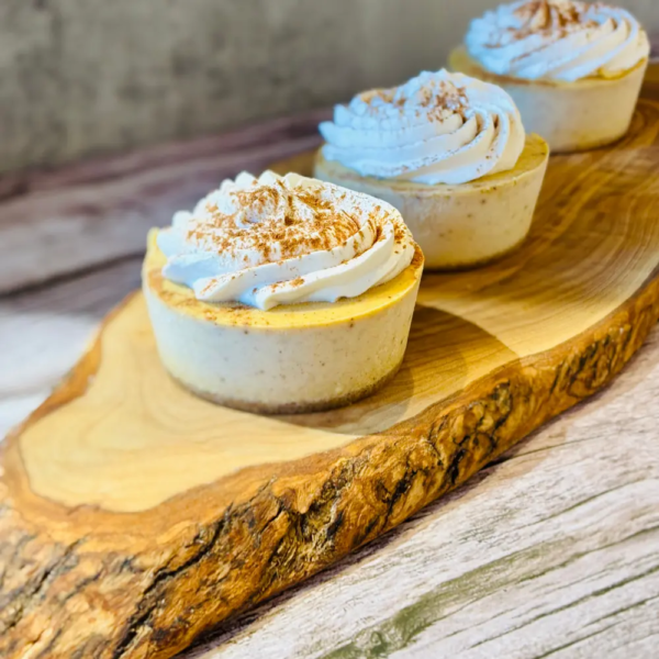 Mini Pumpkin Cheesecake